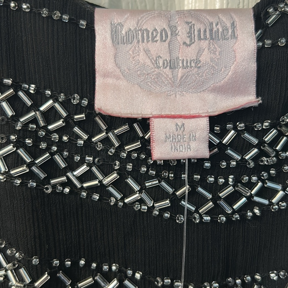 Romeo and Juliet Couture Black Dress - Picture 4 of 6